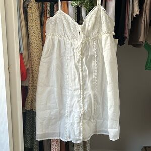 Brand new white LA hearts dress
